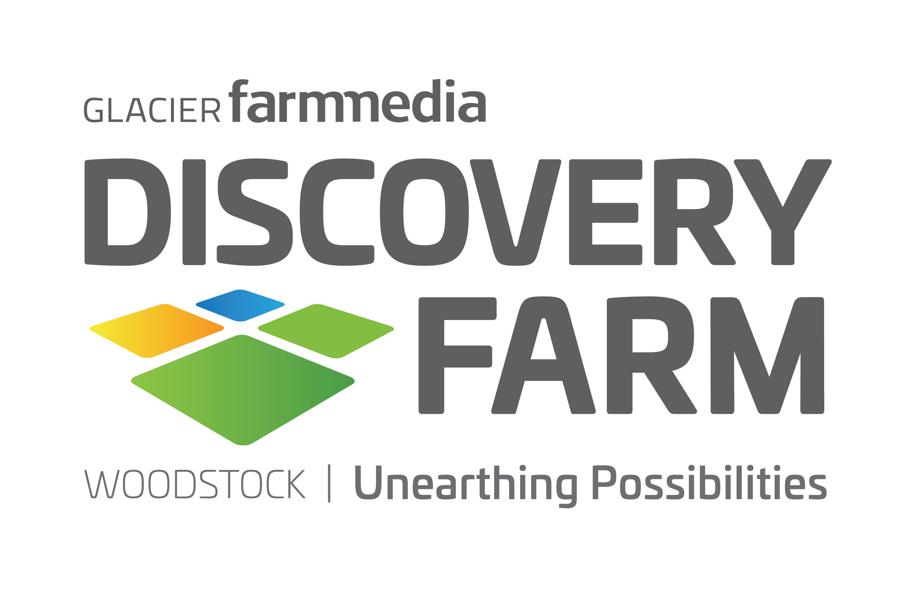 Glacier Farmmedia Discovery Farm Logo